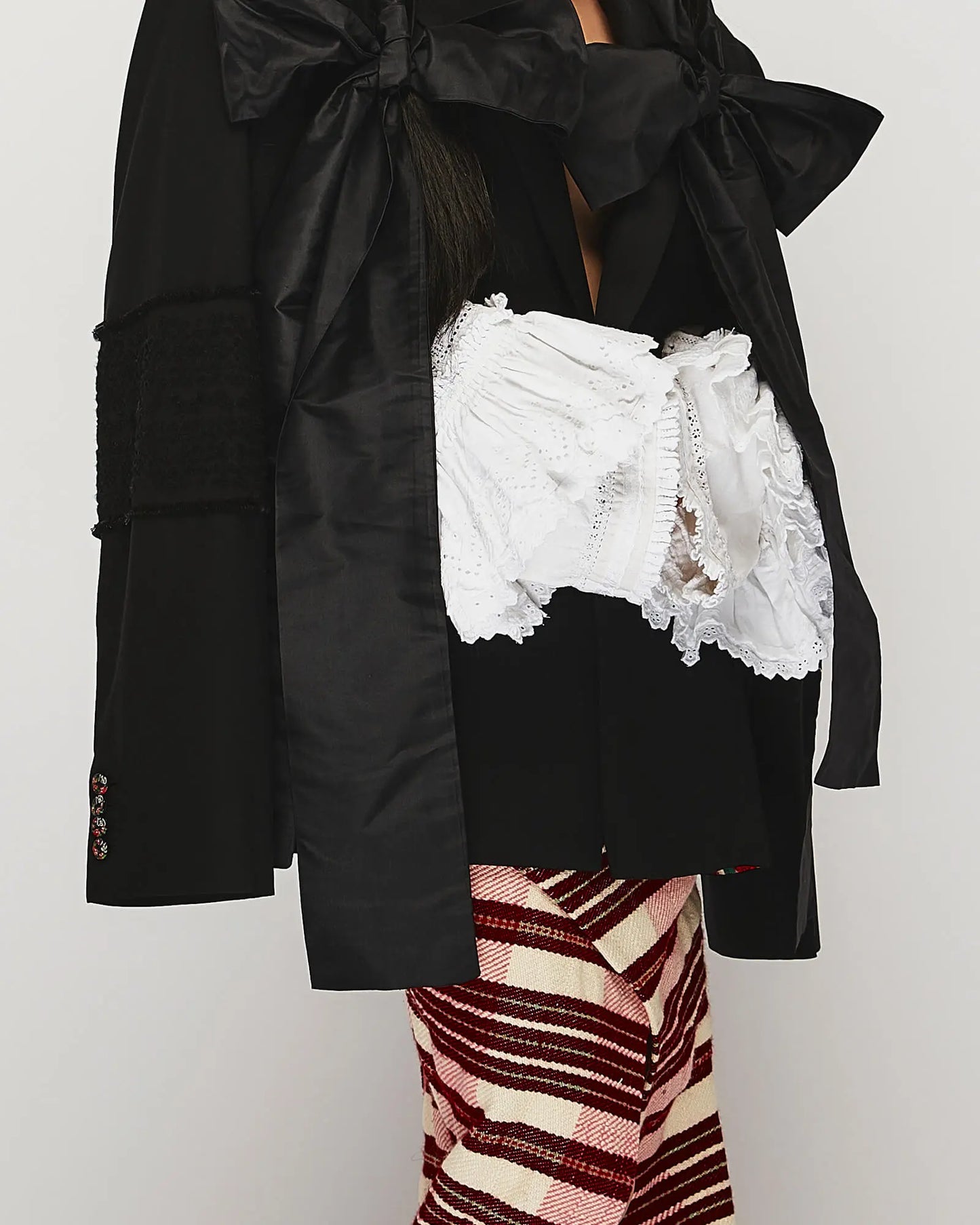 Embroidered Oversized Blazer